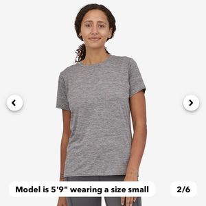 Patagonia Capilene Cool Daily Shirt in Feather Gray